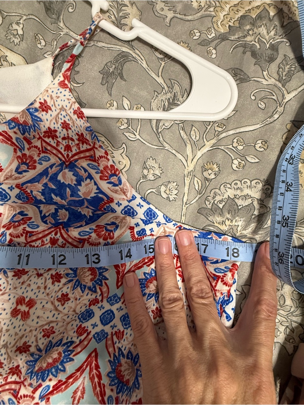 Pink Rose Red, White & Blue Lined Dress - Picture 7 of 8